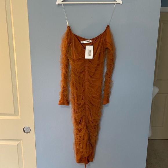 Rust Color Dress - Picture 3 of 6